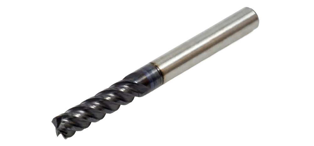 Фреза концевая, 3 мм, 5 зубьев, МИОН <03-12-39 z-5> Ч632 Н10F TiAlN
