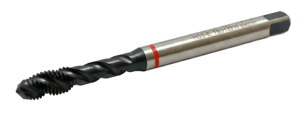 Метчик ходовой глухой М6 х 1,0 мм, YG-1 <TB313316> со спиральной канавкой