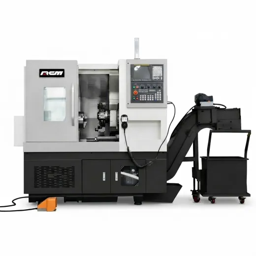 Токарный станок RCM <BR-150LDY>  ЧПУ GSK980TDi (BR-150L+приводная револьверная головка, 3-я ось Y)