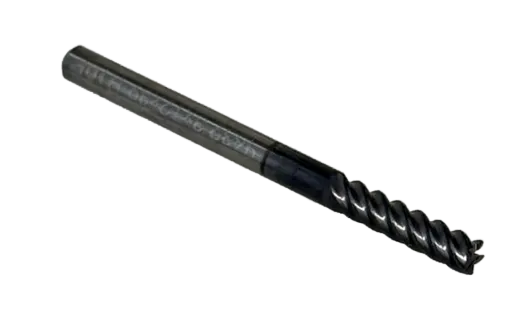 Фреза концевая, 3 мм, 5 зубьев, МИОН <03-12-39 z-5> Ч632 Н10F TiAlN