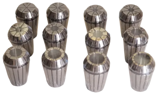 Набор цанг прецизионных в деревянном кейсе <ER20AA-12 pcs