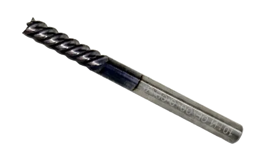 Фреза концевая, 3 мм, 5 зубьев, МИОН <03-12-39 z-5> Ч632 Н10F TiAlN