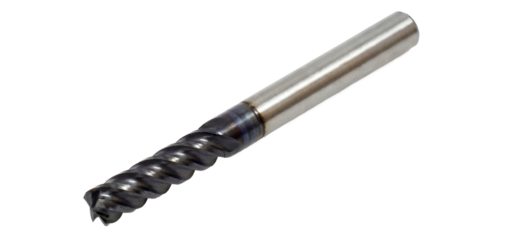 Фреза концевая, 3 мм, 5 зубьев, МИОН <03-12-39 z-5> Ч632 Н10F TiAlN