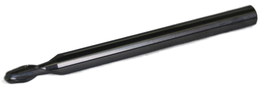 Фреза сферическая, 3х6 мм, 30гр. по алюминию, Инреко