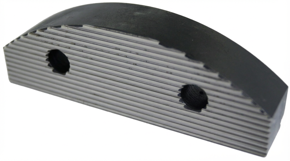 Губка сменная прижимная с насечкой GRIP для тисков 640-2, Gerardi <645T-2>