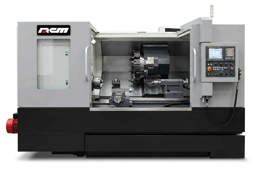 Токарный станок RCM <BR-25H-750D> ЧПУ GSK988TA с наклонной станиной и ЧПУ