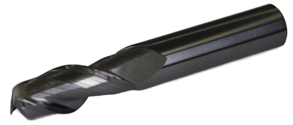 Фреза концевая, 12х30 мм, 40гр. по алюминию, Инреко