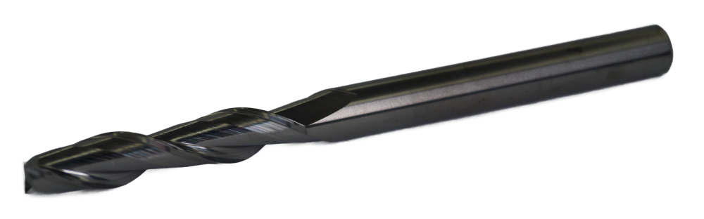 Фреза концевая, 8х40 мм, 35гр. по алюминию, Инреко