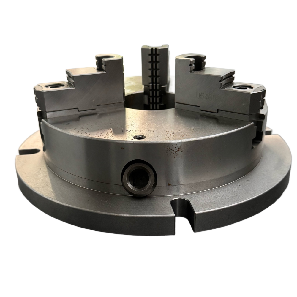 Патрон-тиски трехкулачковый самоцентрирующийся малой высоты, CNCM <VNBK-10>