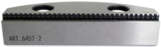 Губка сменная прижимная с насечкой GRIP для тисков 640-2, Gerardi <645T-2>