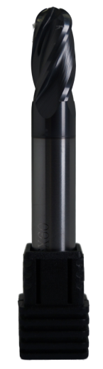 Фреза сферическая, 8х16 мм, 30гр. по стали, Инреко