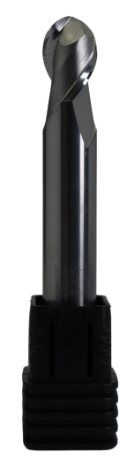 Фреза сферическая, 10х15 мм, 40гр. по алюминию, Инреко