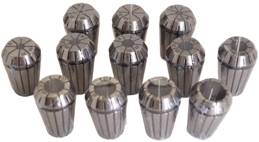 Набор цанг прецизионных в алюминиевом кейсе <ER20AA-12 pcs>