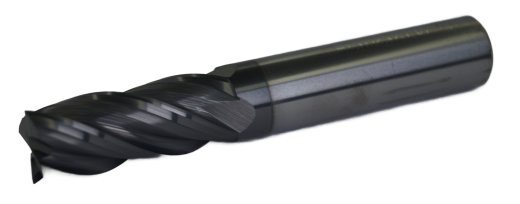 Фреза концевая, 12х30 мм, 35гр. по стали, Инреко