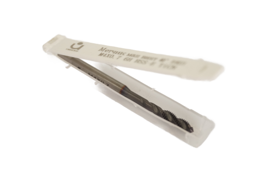 Метчик ходовой глухой М5 х 0,8 мм, YG-1 <TB804286> со спиральной канавкой